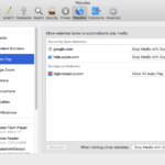 Mute web page videos -- Apple Safari Auto-Play settings