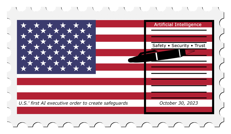 AI Executive Order stamp
