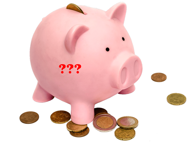 Breaking piggy bank?